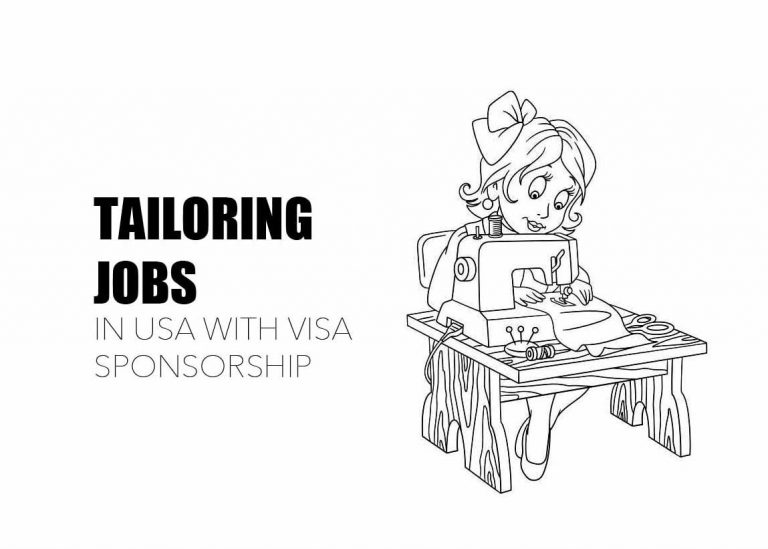 Tailoring Jobs in USA with Visa Sponsorship - APPLY NOW!