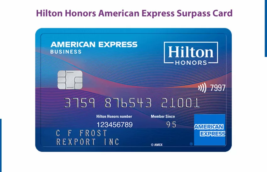 Hilton Honors American Express Surpass Card