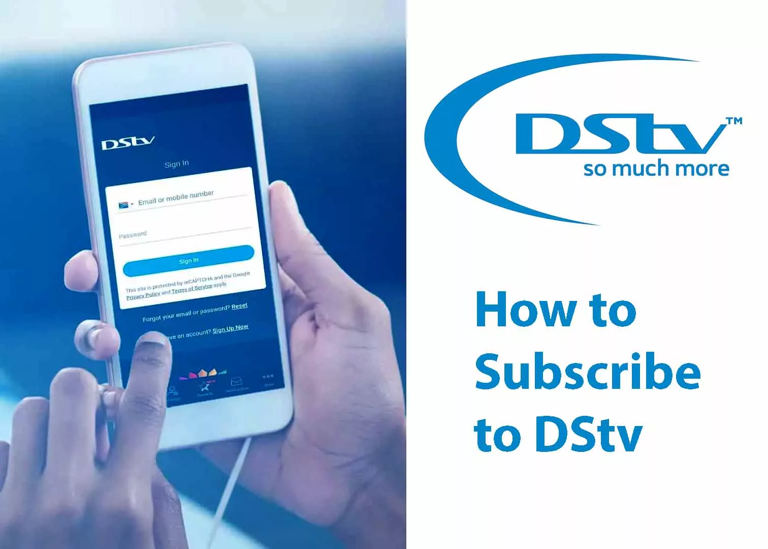 How to Subscribe to DStv