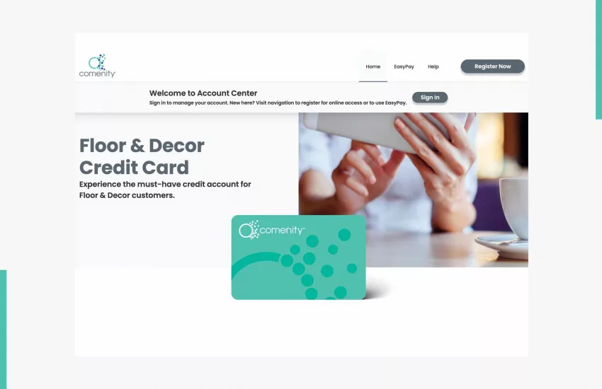 Floor and Decor Credit Card Login