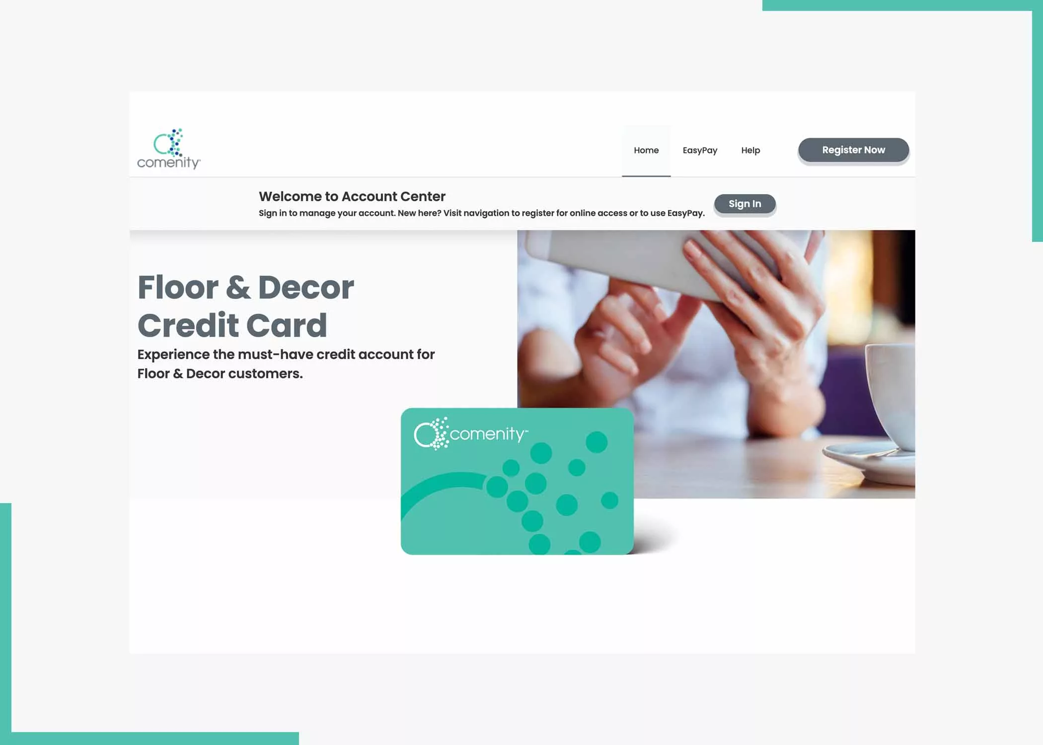 Floor and Decor Credit Card Login